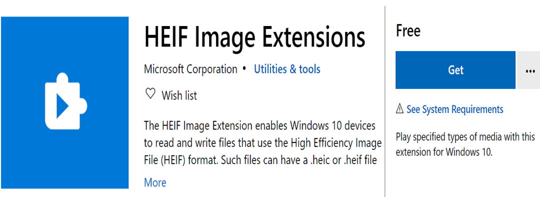 heif-image-Erweiterungen