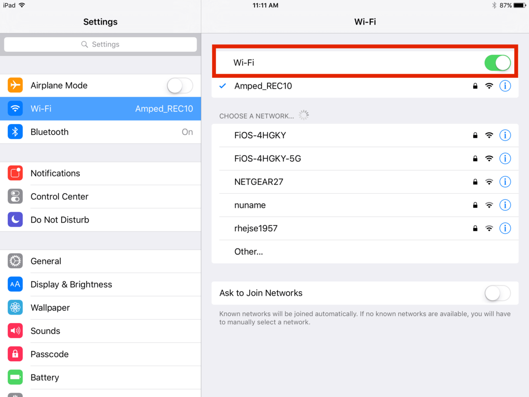 iOS 9.3.1 ile WI-FI Sorunları