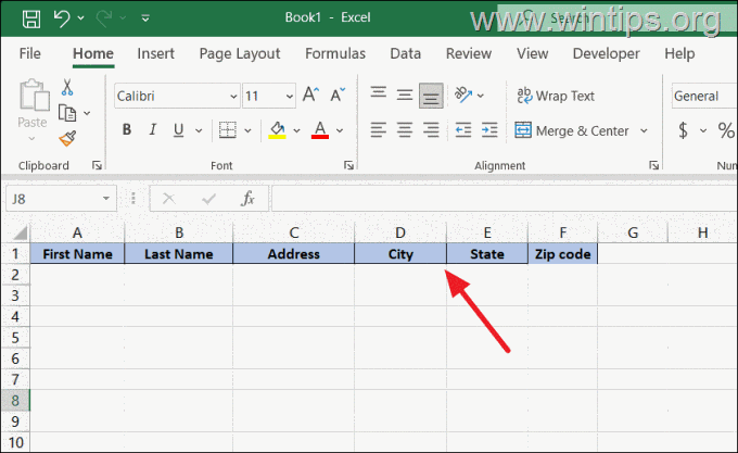 Cara Mencetak Label dari Excel.