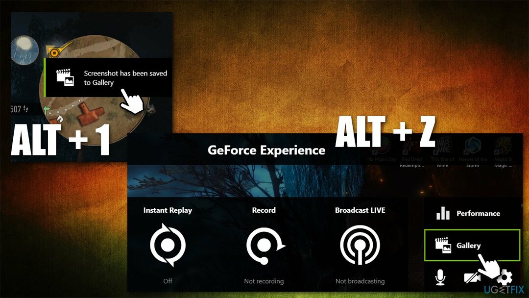 So erstellen Sie einen Screenshot im Spiel mit GeForce Experience