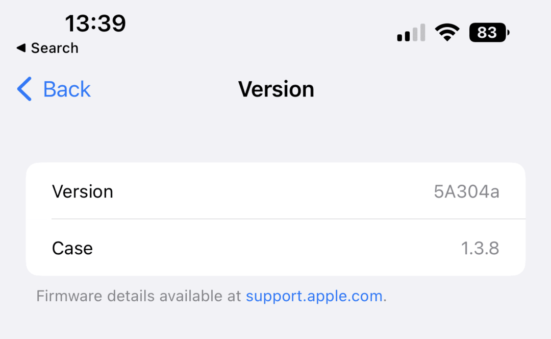 Čo je nové v iOS 16 Beta 5 – Firmvér a verzia puzdra pre AirPods Pro