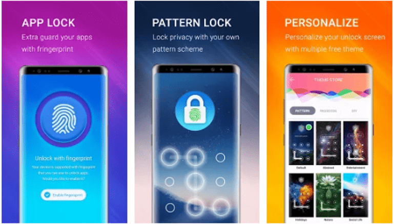 Парола за пръстов отпечатък на Applock 