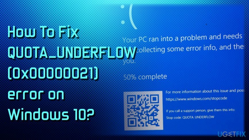 QUOTA_UNDERFLOW fout opgelost