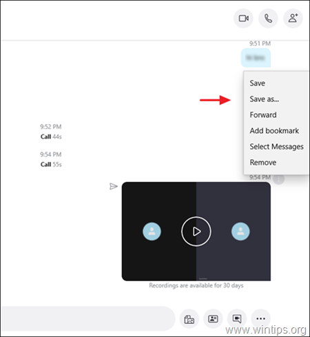 simpan rekaman skype