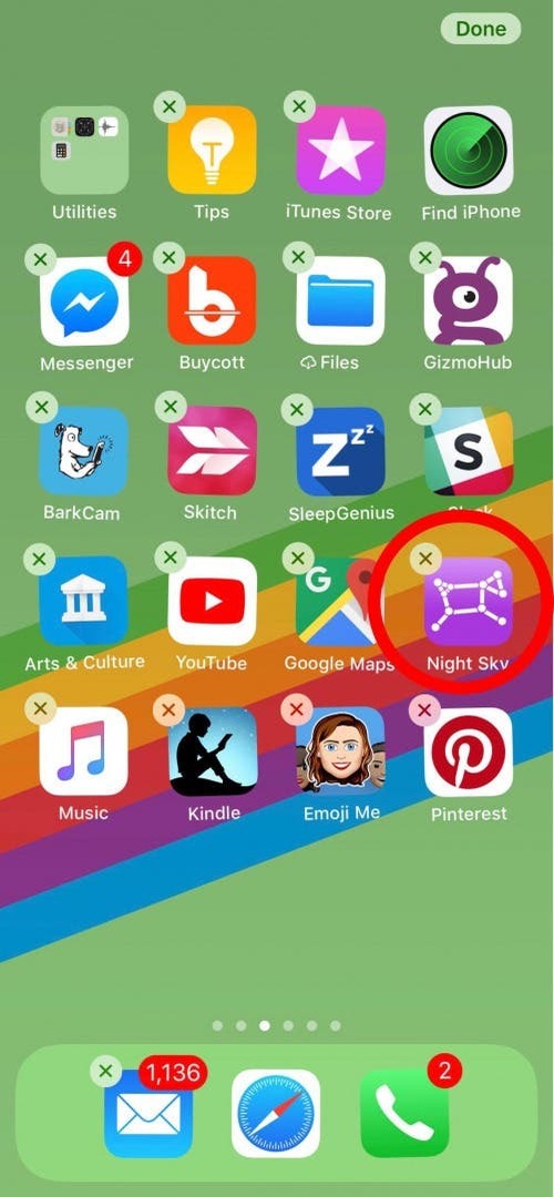 Apps deinstallieren