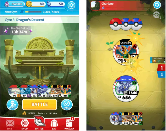 Pokémon Medallion Battle Game