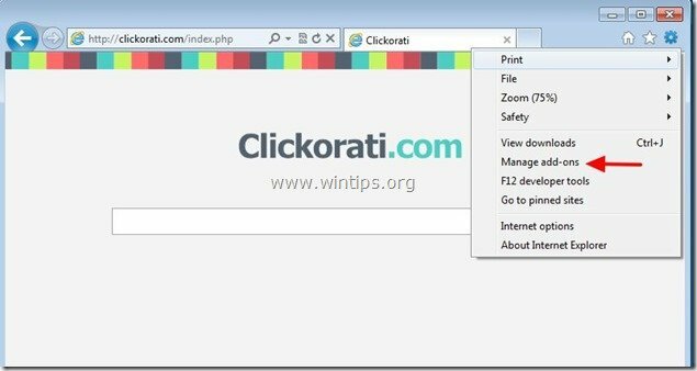 Clickorati-Virus entfernen[3]