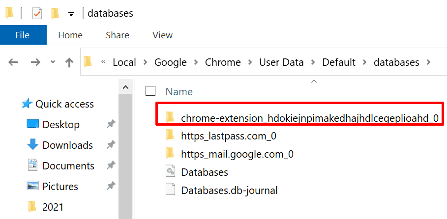 folder data lastpass google chrome