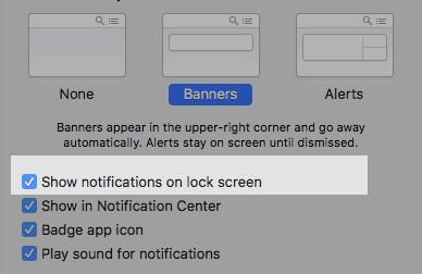 Como interromper notificações no Macbook