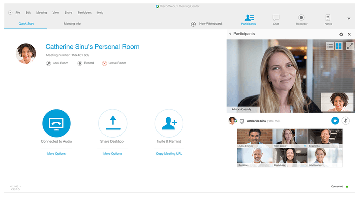 Cisco Webex Meetings - programvare for videokonferanser