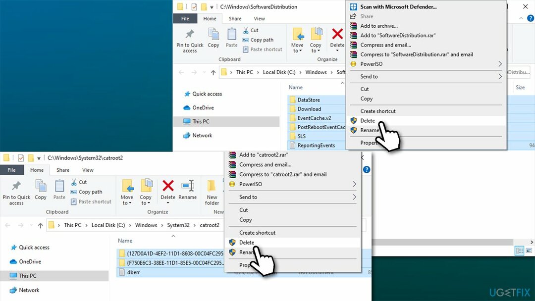 Réinitialiser les composants de mise à jour Windows