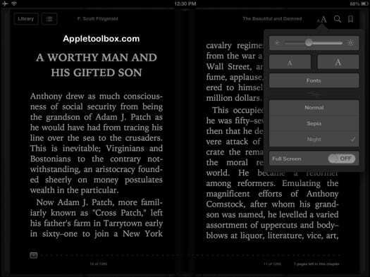 ibooks ფერები