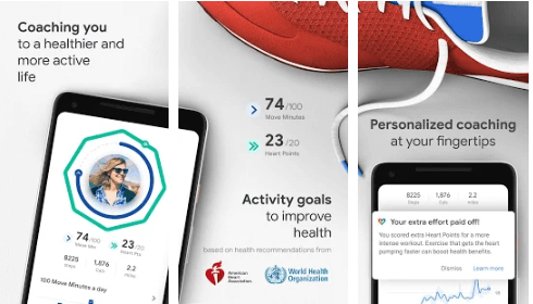 Labākās skriešanas lietotnes — Google Fit 