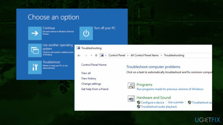 Perbaikan kesalahan Windows 10