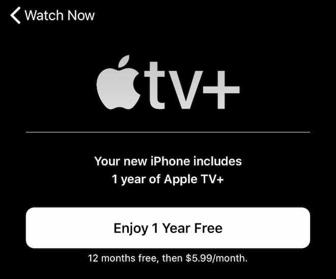 Apple TV + Пробная версия 2