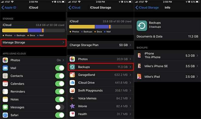как да проверите дали вашият iPhone е архивиран