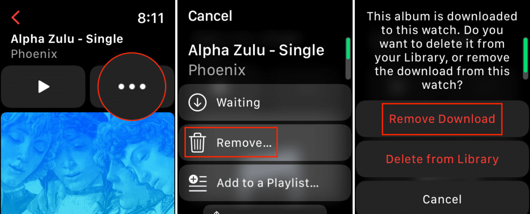Jak odebrat skladby přímo z Apple Watch
