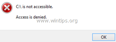 c-not-accessible-access-denied-windows-8-refresh