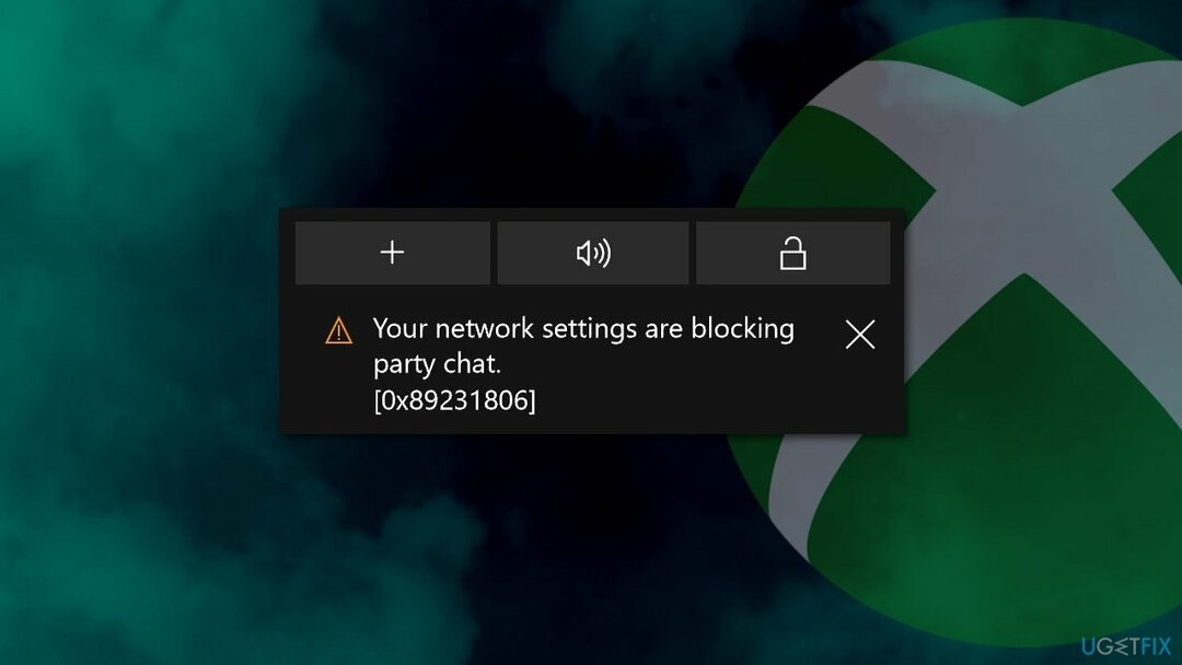 วิธีแก้ไข 0x89231806: การตั้งค่าเครือข่ายของคุณกำลังบล็อกการแชทในปาร์ตี้