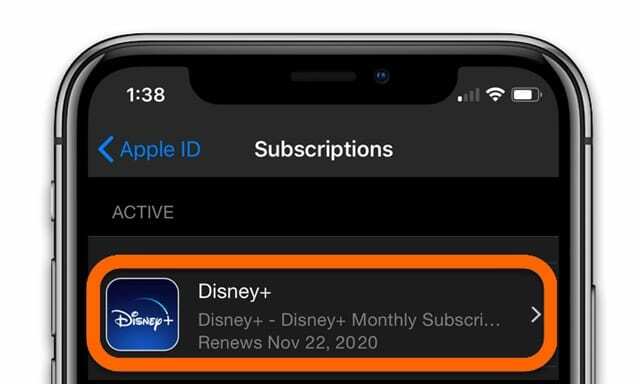 Predplatné iPhone Disney Plus alebo Disney+