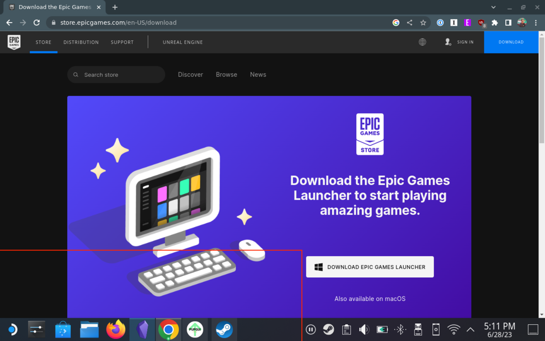 So installieren Sie den Epic Games Store auf Steam Deck – 18