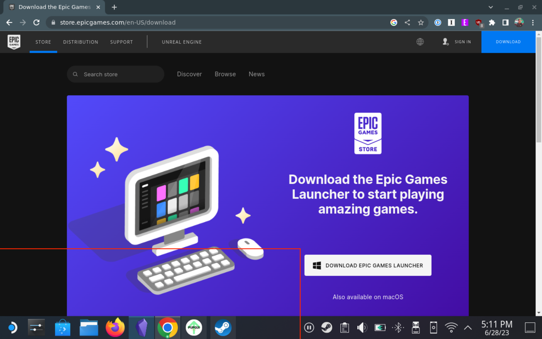 Hur man installerar Epic Games Store på Steam Deck - 18