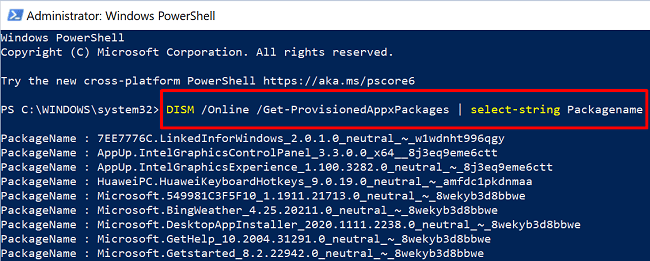 dism powershell