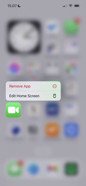 Come rimuovere l'app FaceTime da un iPhone